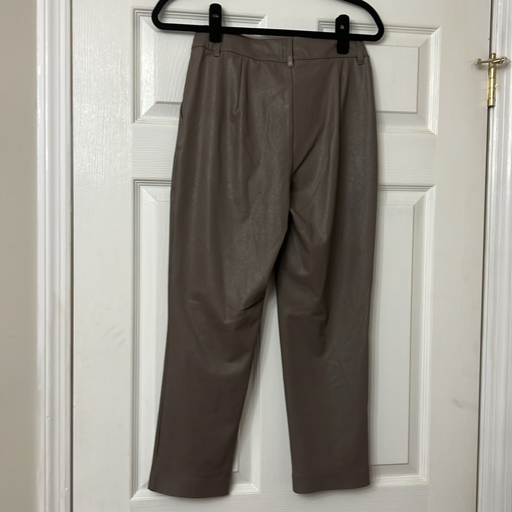 Commando Cropped Faux Stretch Leather Straight Leg Pants Various sizes - Picture 2 of 8